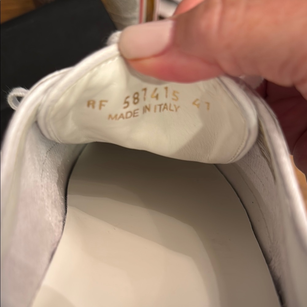 Saint Laurent White Men's Sneakers size 41- worn only once! - Picture 8 of 10